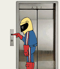 when the elevator is taking too long