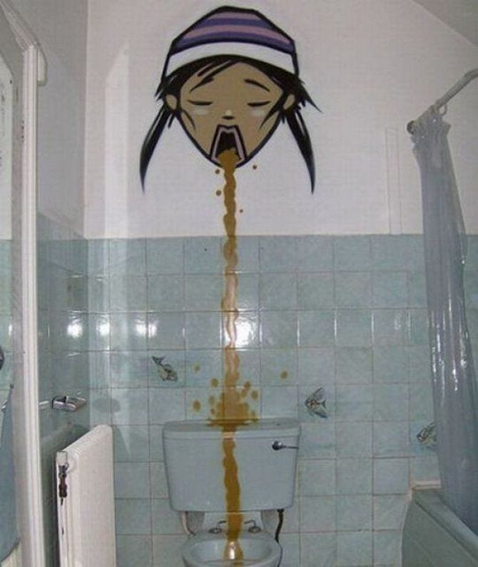 Funny Bathroom Graffiti (12 Pics)