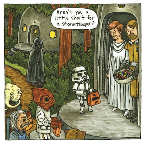 Darth Vader and Son by Jeffrey Brown (10)