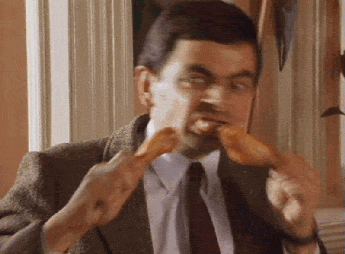 when you offer someone food and they decline - more for me