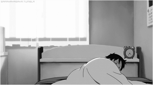 when you try to get out of bed in the morning