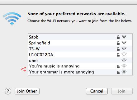 Funny Wi-Fi Network (2)