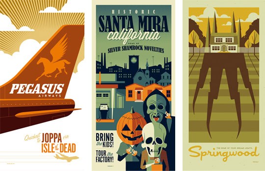 1980s Travel Posters (3)