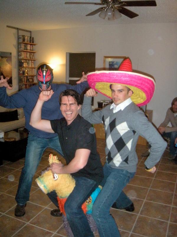 Photoshopping Celebrities Into Parties (11)