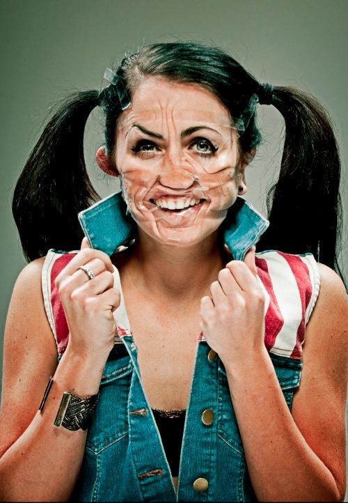 Scotch Tape Faces (16)