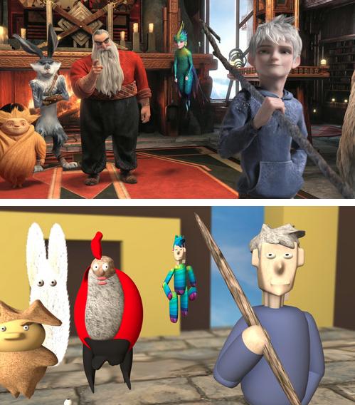 Poorly Recreated Animated Film Frames (3)