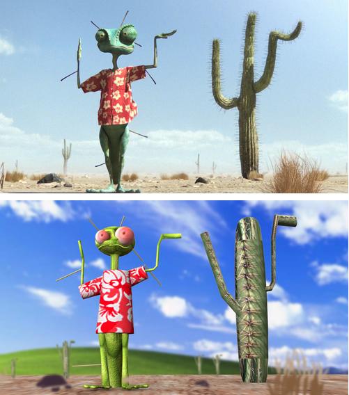 Poorly Recreated Animated Film Frames (4)