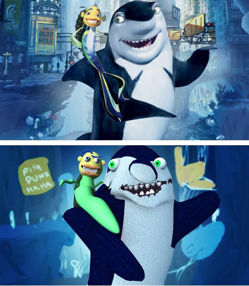 Poorly Recreated Animated Film Frames (5)