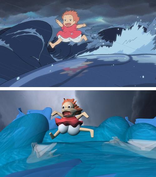 Poorly Recreated Animated Film Frames (6)