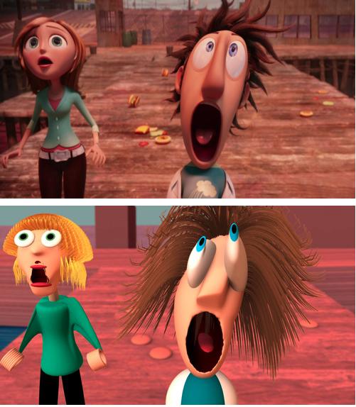 Poorly Recreated Animated Film Frames (10)