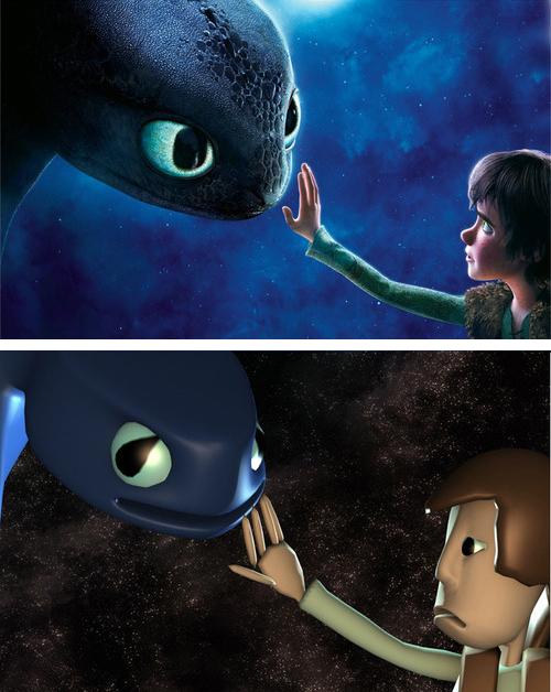Poorly Recreated Animated Film Frames (12)