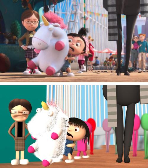 Poorly Recreated Animated Film Frames (18)