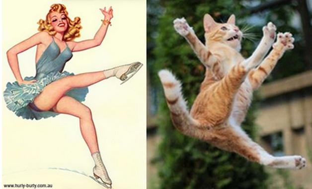 Cats That Look Like Pin Up Girls 24 Pics Pleated Jeans