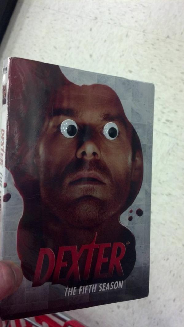 Guy Plants Googly Eyes on Things at Target (23 Pics) | Pleated Jeans
