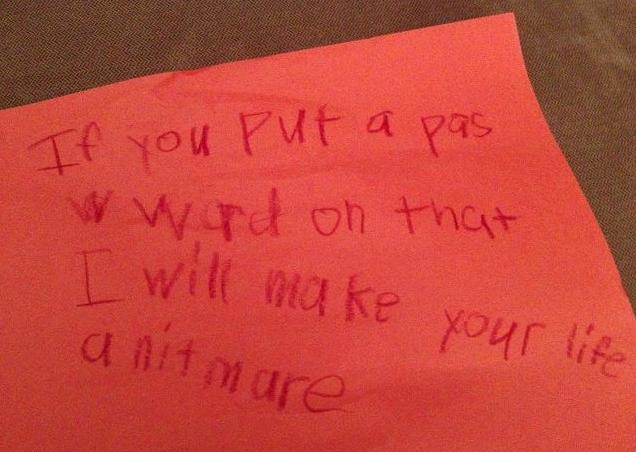 Funny Letters From Kids (19)