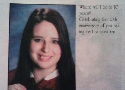 24 funny yearbook quotes pleated jeans