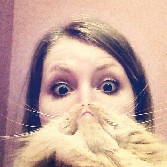 13 People With Cat Beards Pleated Jeans