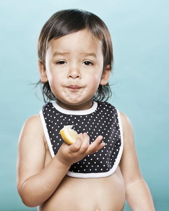 Portraits of Toddlers Eating Lemons for the First Time (16 Pics