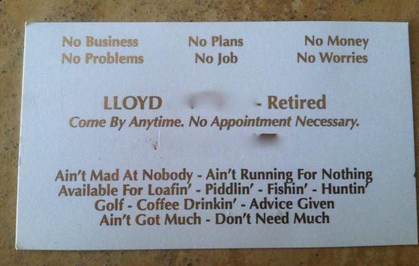 funny business cards