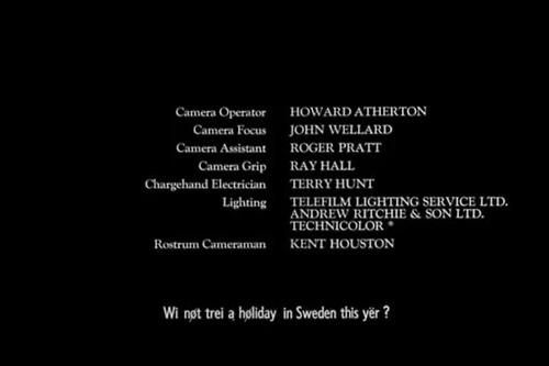 funny little moments found in movie credits 22 pics pleated jeans credit list