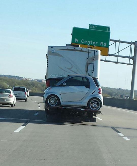 Smart Car Accident Trailer Smart Car Accident Trailer