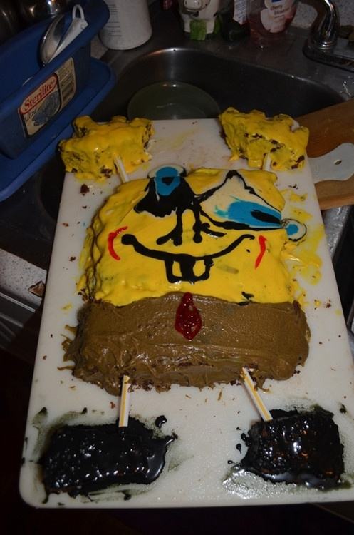 25 Hilarious Cake Fails Pleated Jeans