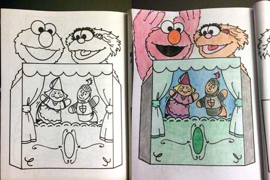 14 More Coloring Book Corruptions
