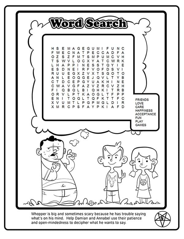 Apparently There's a Satanic Coloring Book for Kids (7 Pics)