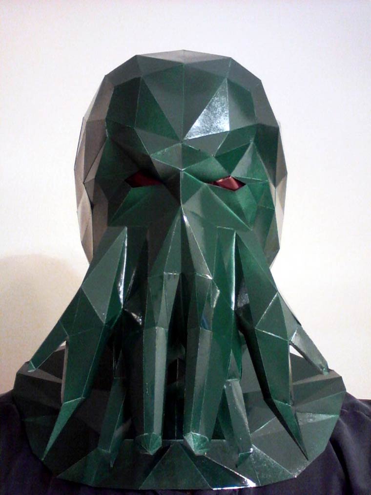 These Are the Most Impressive Papercraft Masks You Will Ever See
