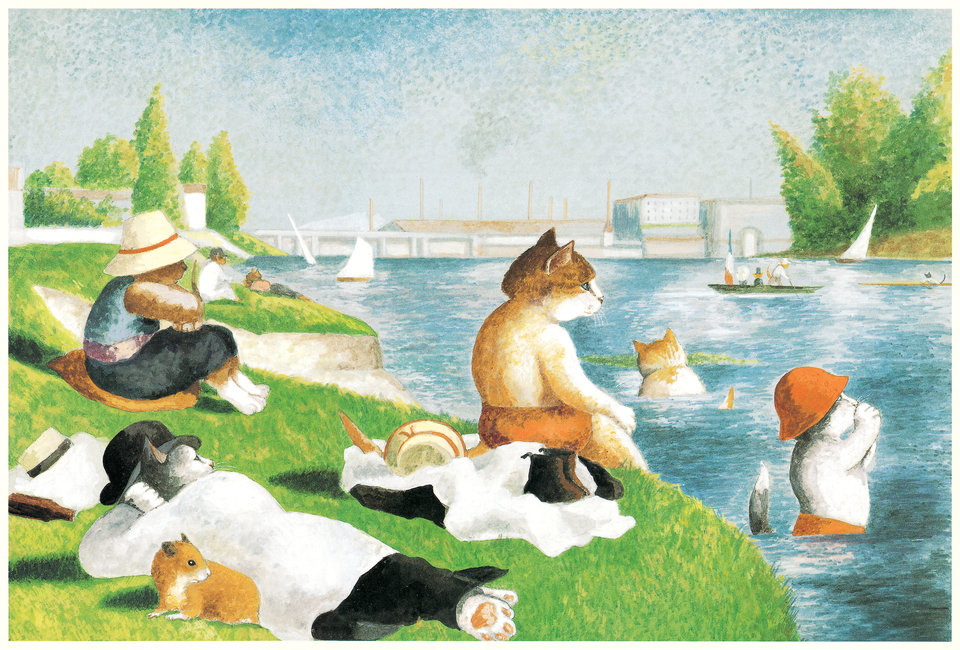 Famous Western Paintings Recreated With Cats