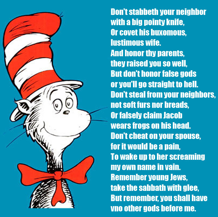 If Dr. Seuss Wrote the Bible