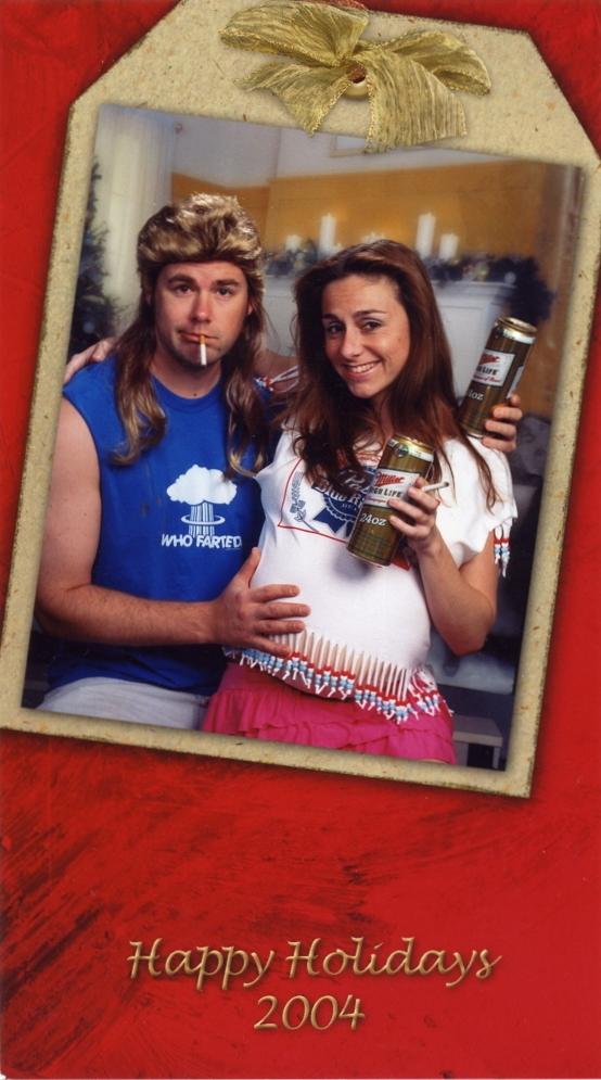 Couple Sends Out Hilarious Christmas Card Photos Every Year 12 Pics 