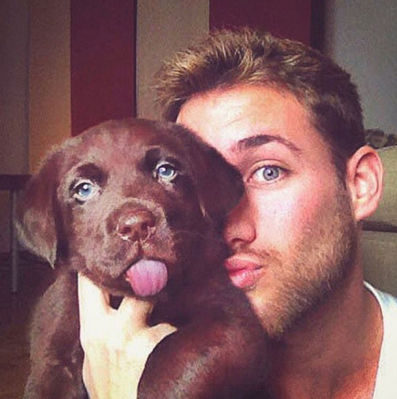 guys with puppies dudes with dogs is here to make you drool pleated guys with puppies dudes with dogs is here to make you drool pleated