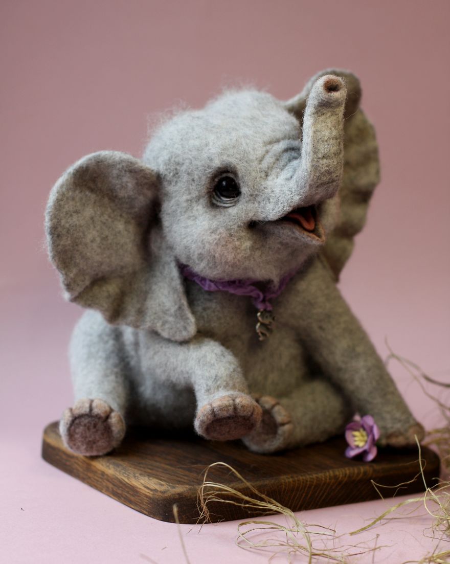 very tiny stuffed animals