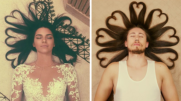 If Males Took Stereotypical Female Photos | Pleated Jeans