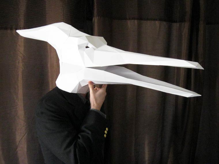 These Are the Most Impressive Papercraft Masks You Will Ever See